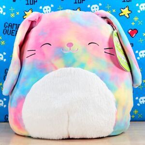 Squishmallow Candy the Bunny 11" 2021 UltraSoft Easter Holiday Plush Toy NWT